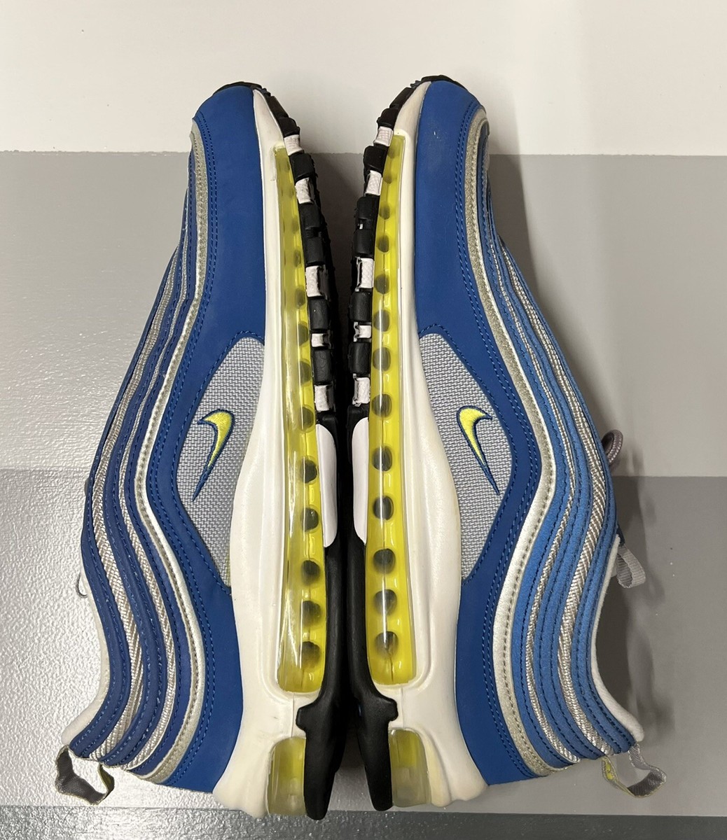 NIKE AIR MAX MAX 97 OG ATLANTIC BLUE ROYAL NEON (2017) 921826-401
