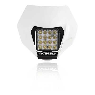 Scheinwerfermaske Acerbis für VSL FIT ALL Lampenmaske Enduro weiss