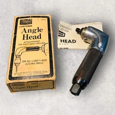 Sears Craftsman Angle Head Attachment For Right Angle Drilling 1850