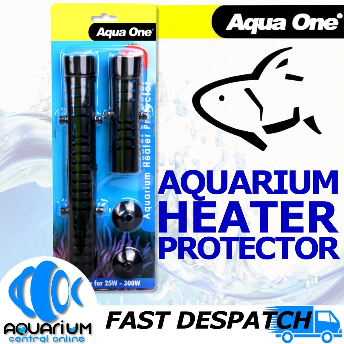 Aqua One Heater Protector Guard Cover 25w 55w 100w 150w 200w 300w