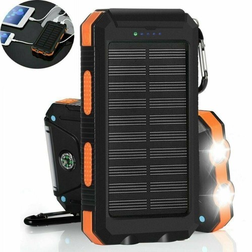 1000000mAh Portable Solar Power Bank Charger External Battery Pack with LED 2USB - Picture 18 of 18