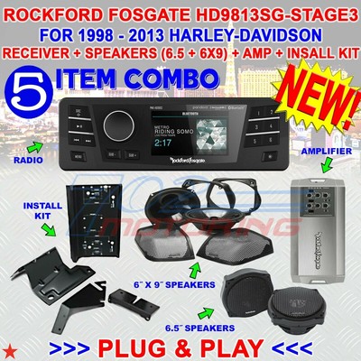 rockford fosgate stereo for harley davidson