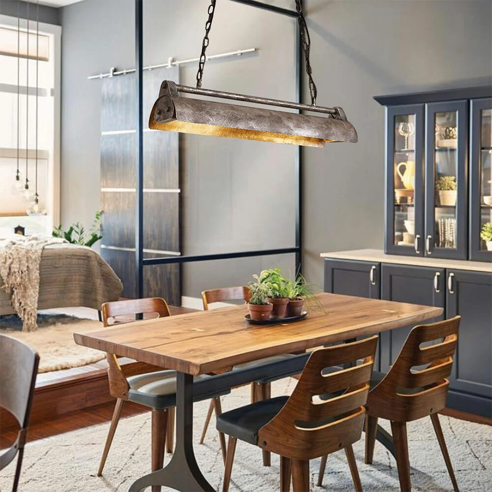 Rustic dining clearance room lighting