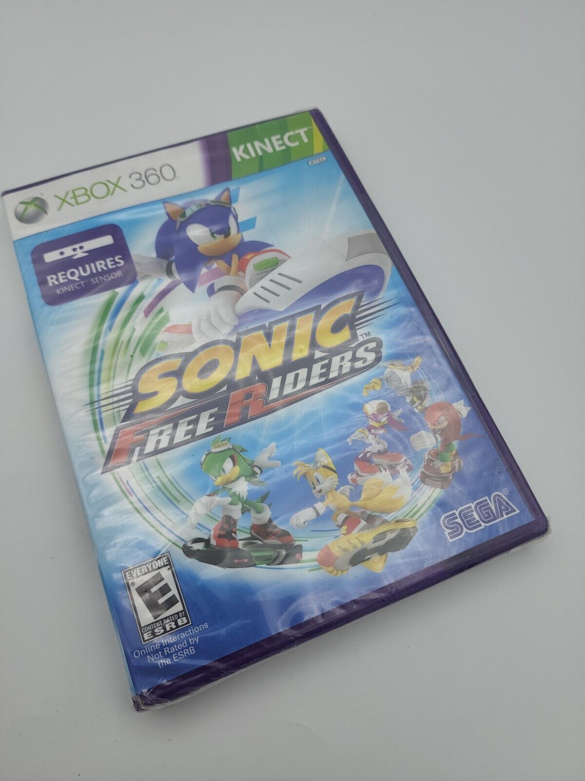 Sonic Free Riders Xbox 360 Game (Cleaned & Sanitized)