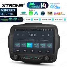 Autoradio Android Stereo Auto Jeep Renegade 2015-2020 6/128gb CarPlay 8core - Miniatura 4