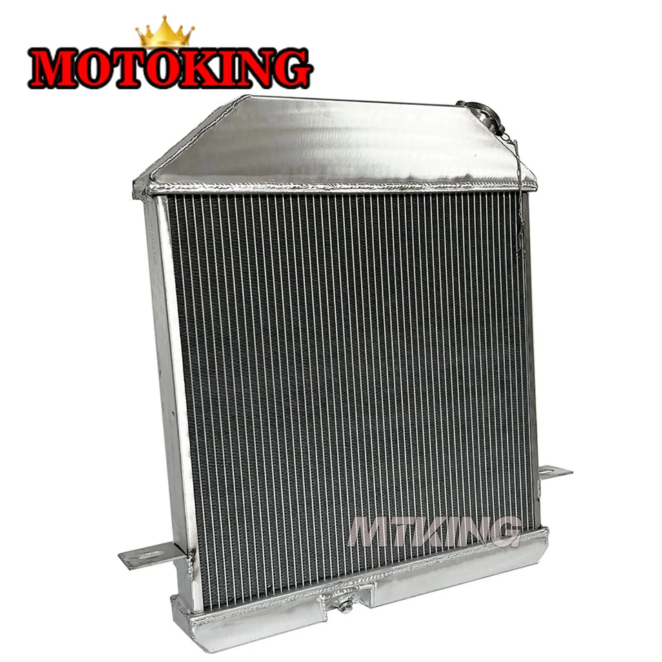 Full Aluminum Radiator Fit 1939-1940 40 39 Ford Deluxe/Pickup Truck Flathead V8 - Image 4 of 4