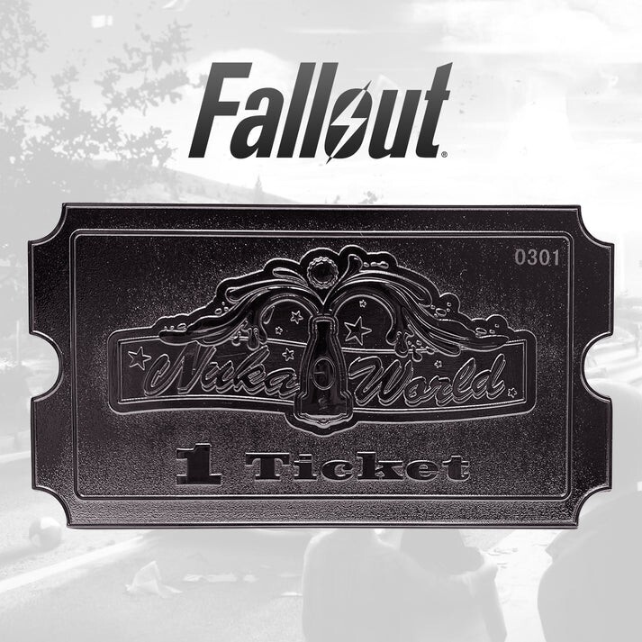 Fallout Limited Edition .999 Silver Plated Replica Nuka World