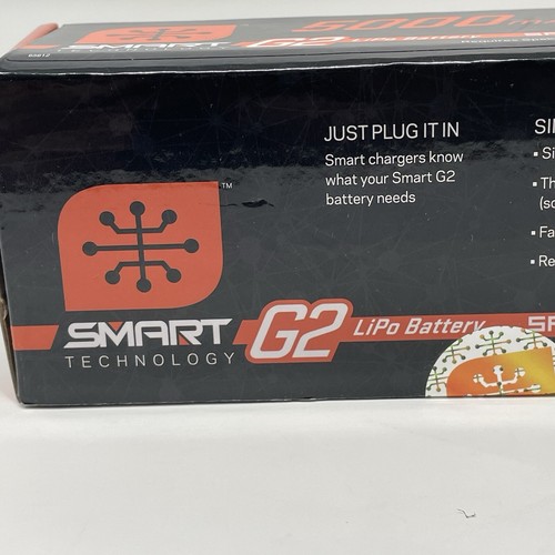 Spektrum Accessories 5000mAh 2S 7.4V Smart G2 LiPo 50C Hard Case IC5 SPMX52S50H5 - Picture 10 of 10