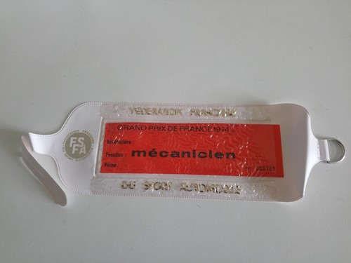 Grand Prix De France 1974 Mechanic's Armband - Picture 1 of 2