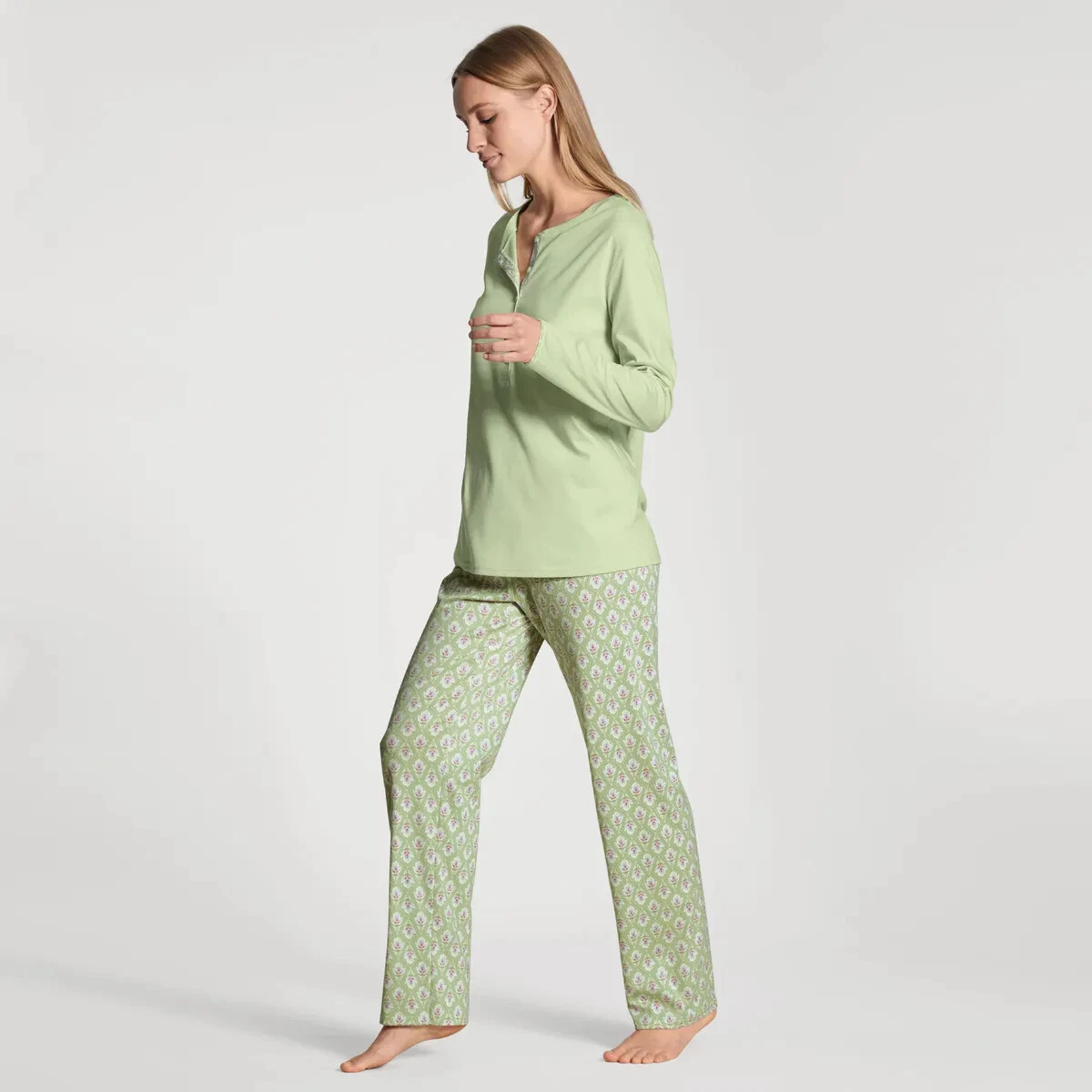 Calida Blooming Nights Pyjamas 41593 - Size S