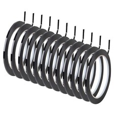 12 Rolls 1/8" Whiteboard Tape Thin Board Tape Lines Pinstrip Graphic Art Tape