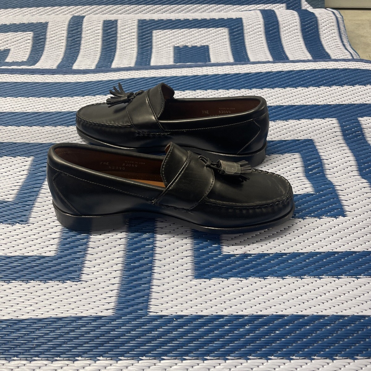 Allen Edmonds Stowe Tassel Loafers Black Leather Made in USA Mens Size 12 allen edmonds stowe products for sale | eBay main image 2