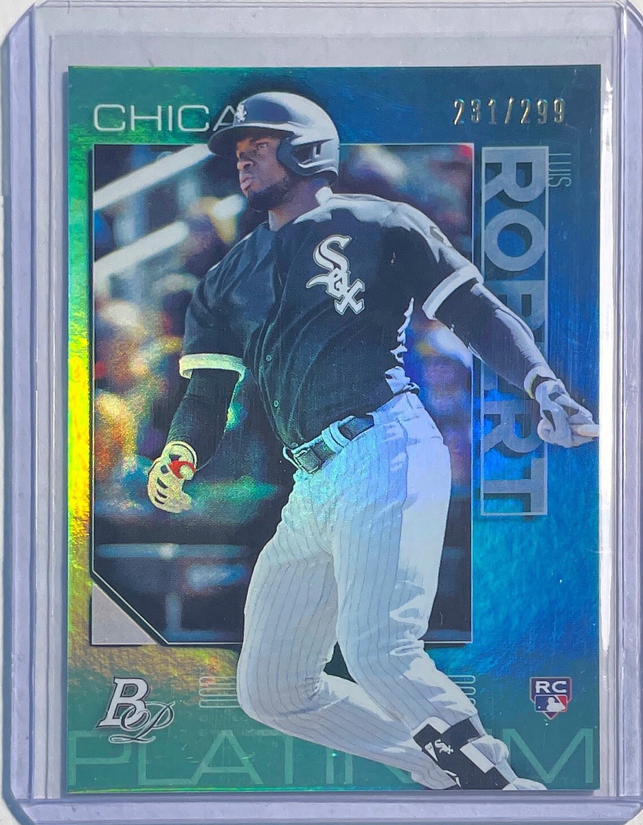 LUIS ROBERT 2020 BOWMAN PLATINUM GREEN ROOKIE RC #D 231/299 | eBay