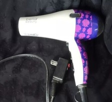 Bella Hair Blow Dryer Purple White