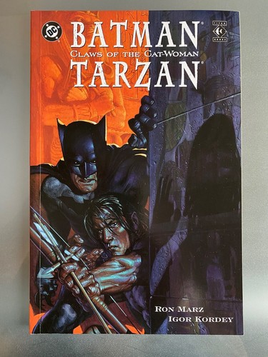 BATMAN TARZAN: Claws Of The Cat-Woman | Marz & Kordey | 1st Ed. (DC/Titan, 2000)