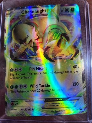 2014 POKEMON CARD CHESNAUGHT EX BASIC BLACK STAR HOLO XY18 NM | eBay 2014 POKEMON CARD CHESNAUGHT EX BASIC BLACK STAR HOLO XY18 NM | eBay
