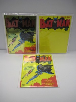 BATMAN #1 FACSIMILE EDITION CVR A B C Blank FOIL VAR DC COMICS 2025