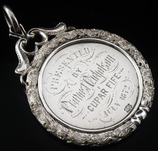 Cupar Scottish Provincial School Medal, Madras Academy in St Andrews 1872