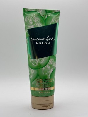 3x Bath & Body Works CUCUMBER MELON Ultimate Hydration Body Cream 8 oz.