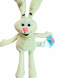1997 Big G General Mills Breakfast Babies Trix Rabbit Plush Toy Beanie Cereal NW