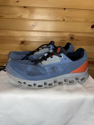 On Cloudstratus 2.0 Lake Flare Road Running Shoes Men s Size 9 Blue