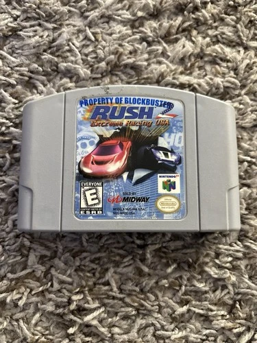 Rush 2 Extreme Racing USA 🇺🇸 Nintendo 64 🏁 N64🚦TESTED 🏎️💨