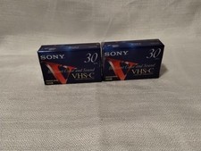 Sony VHS-C TC-30VHG Camcorder Video Cassette Tape 30 Min.