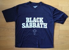 Black Sabbath Football Jersey #68 Medium Size Shirt Sold Out Item