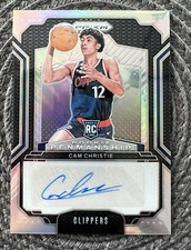 2024-25 Panini Prizm - Rookie Penmanship Cam Christie #RPE-CCH (AU, RC)