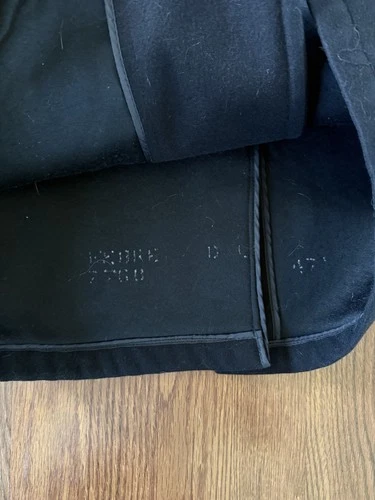 Genuine U.S. Navy Peacoat Size 42S Black Wool image 3