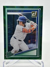2025 Panini Donruss Rated Prospects Drew Gilbert #157 Green Lazer (RC)