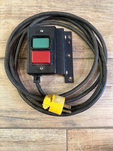 Vintage Rockwell Delta On Off Start Stop Push Button Switch