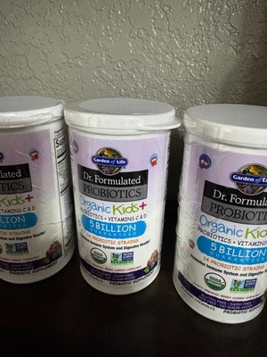 10 Garden of Life Kids Probiotics, Probiotics Organic EXP 12/25 (Freezer Stored)