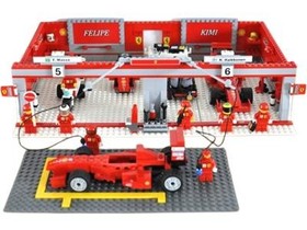 LEGO&reg; Racers 8144-2 Ferrari 248 F1 team (Raikkonen edition)