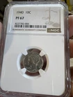 1940-P Mercury Dime — photo from another recent sale