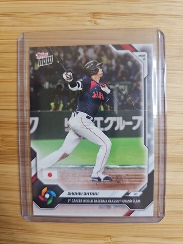2026 Topps Now WBC 1st Grand Slam Shohei Ohtani #WB4 World Baseball Classic 