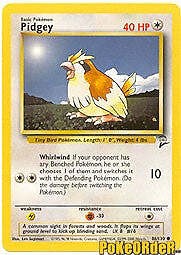 Pokemon BASE SET 2 Card 86/130 Pidgey
