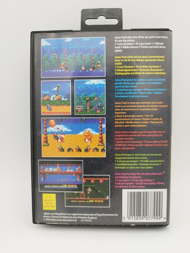 SEGA Mega Drive THE AQUATIC GAMES STARRING JAMES POND AND THE AQUABATS - Bild 3 von 5