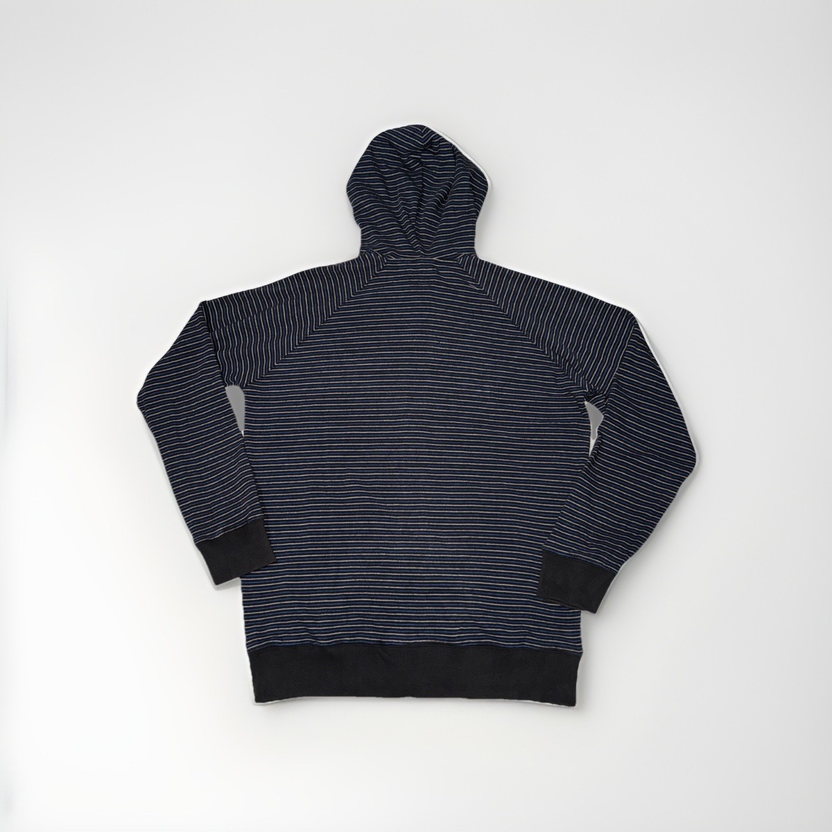 i*t様 スペシャル！old stussy cotton triple zip Vintage Stussy Stripe Hoodie Lightweight Full Zip Sweatshirt Men's