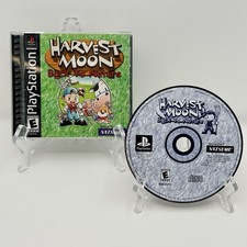 Harvest Moon Back to Nature PS1 Complete CIB Reg Card Tested