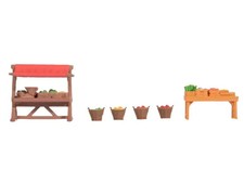 NOCH Accessoires de marché - HO 1/87 - NOCH 14837