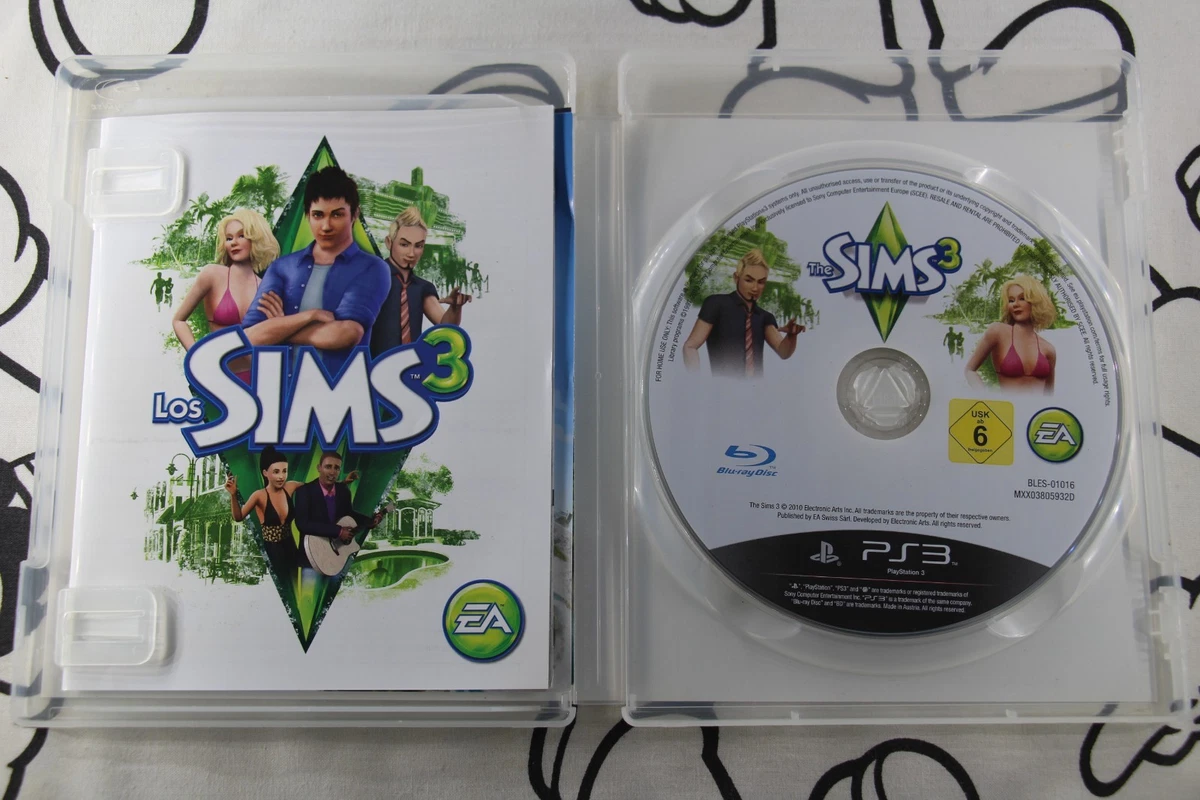 PLAY STATION 3 PS3 LOS SIMS 3 MUY BUEN ESTADO PAL ESPAÑA