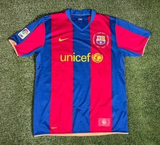 Vintage 2007 Nike x FC Barcelona Lionel Messi #10 Authentic Men's Soccer Jersey