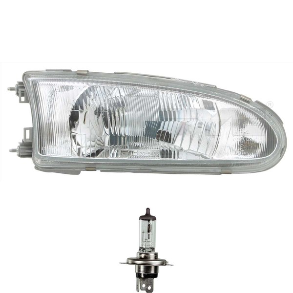 Scheinwerfer Links H4 FüR Mitsubishi Colt IV Ca_A Inkl. Osram Lampen-image