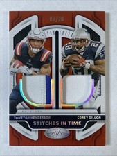 TREVEYON HENDERSON / COREY DILLON 2025 Certified Dual Rookie Patch /30 *ab