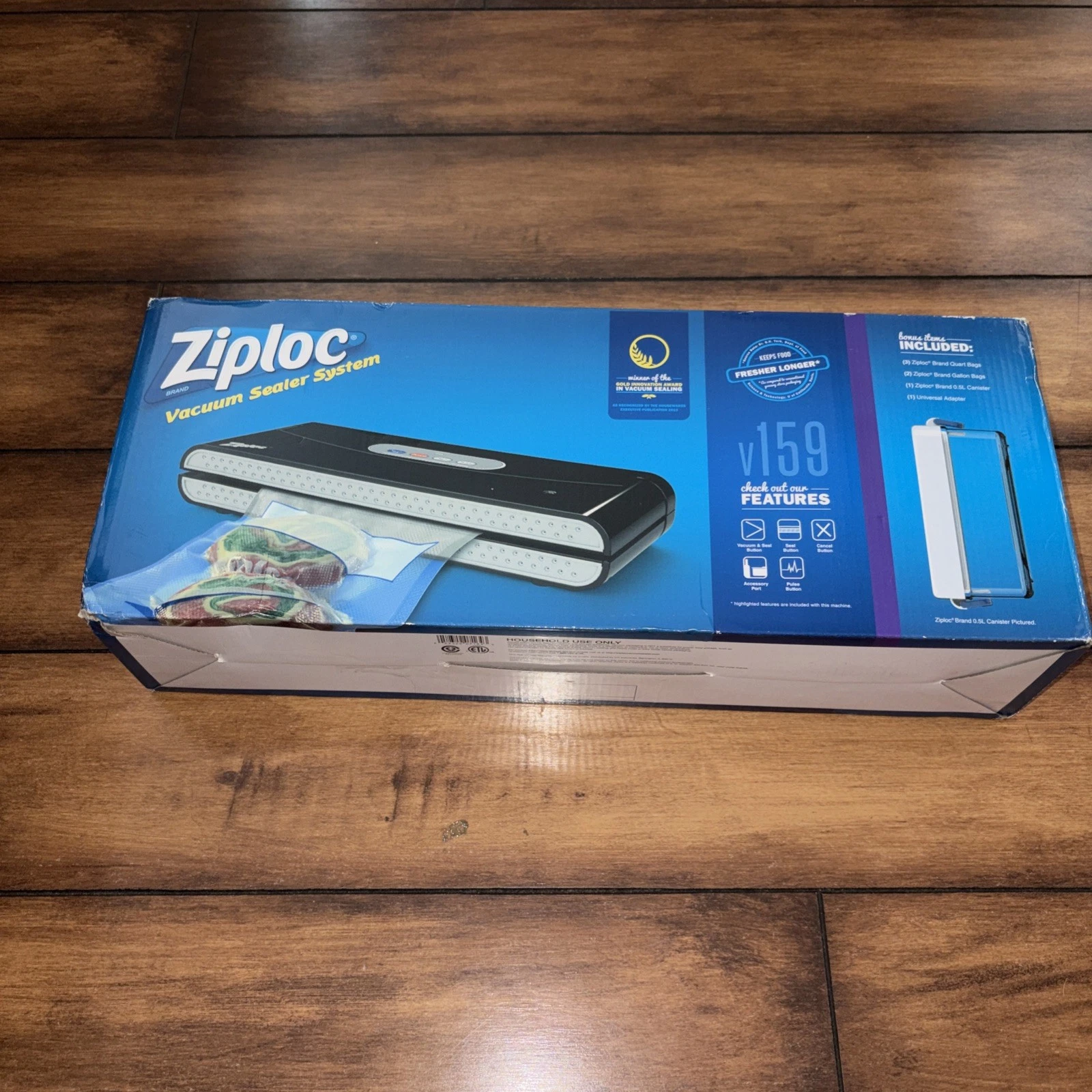 ZIPLOC Vacuum SEALER System Model v159 FOOD SAVER Machine NEW
Opens in a new window or tab