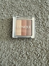 Clinique 3-Strip Shimmer Blush Trio Warm Bronze PEONY 01 New Fast Ship