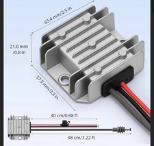 Starlink Mini 12V Adapter DC Step Up Converter Power Cord 12V/24V to 30V 3.5A