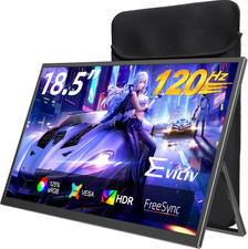 Portable Monitor 18.5 120HZ 1Ms Gaming Monitor 125 Srgb Freesync, HDR