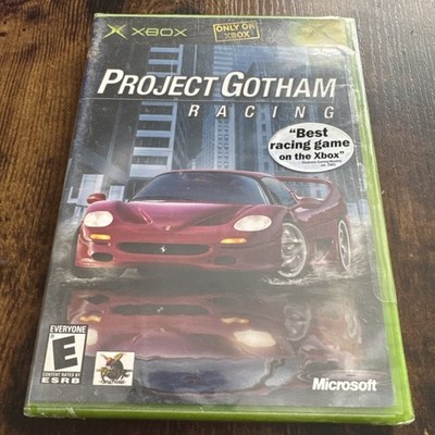 Microsoft Xbox Project Gotham Racing Brand New Sealed Black Label Version